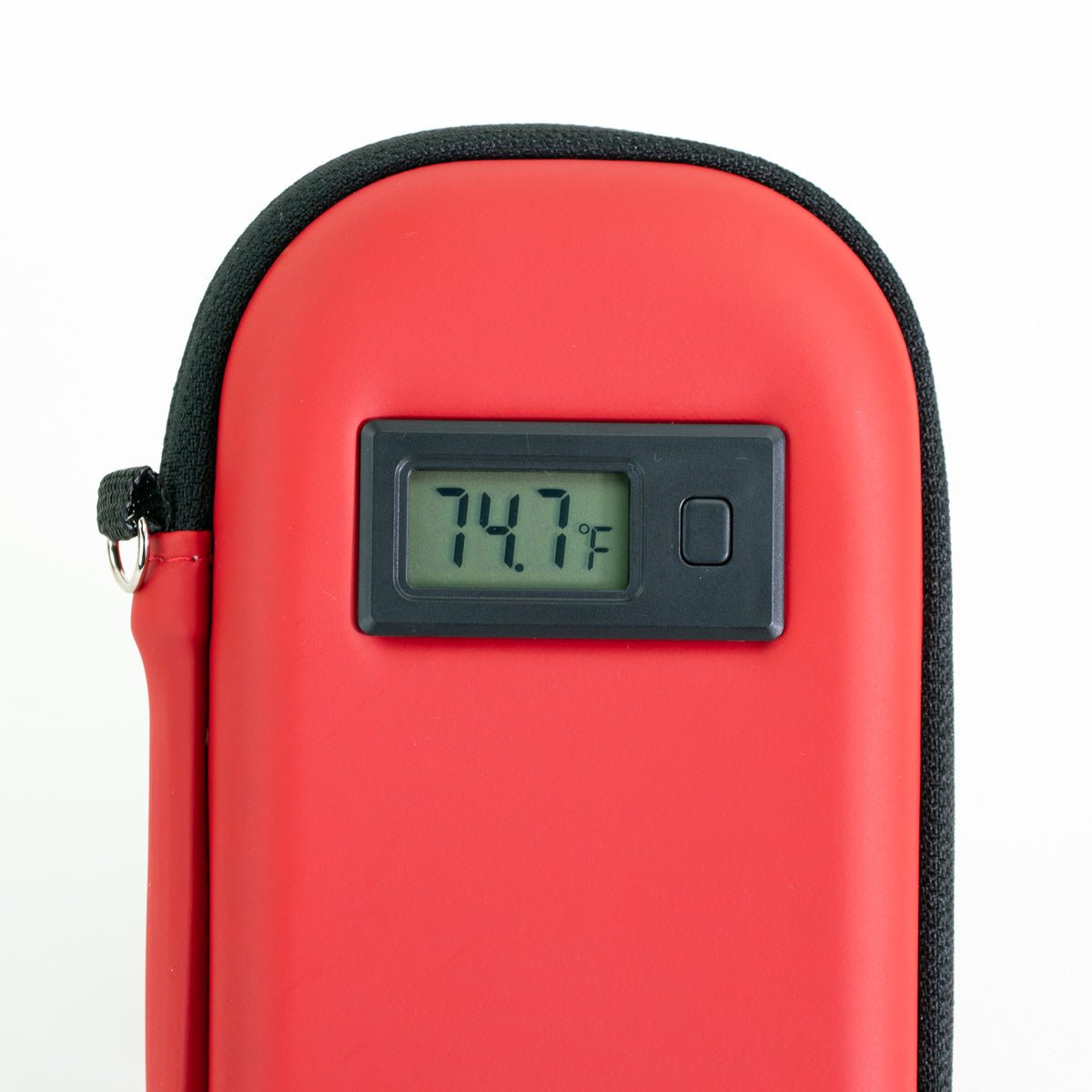 Insulated Bear Quartz Polar Pack concentrate cooler designed for travel with reusable ice pack and built in temperature reader.