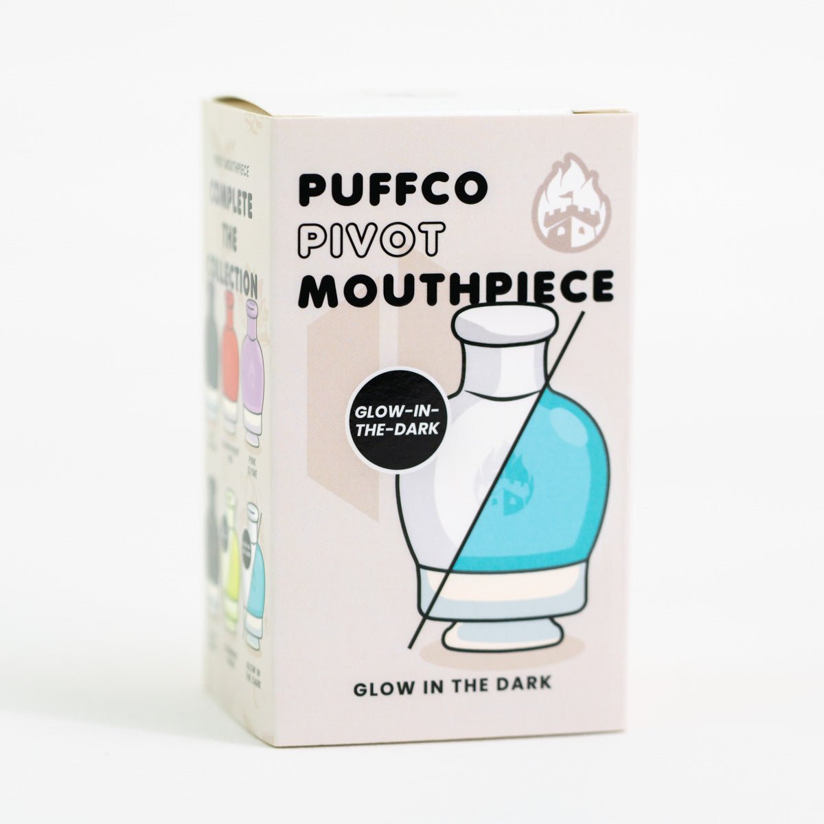 Empire Glassworks Puffco Pivot Glass Mouthpiece - Glow in the Dark - Empire Smokes