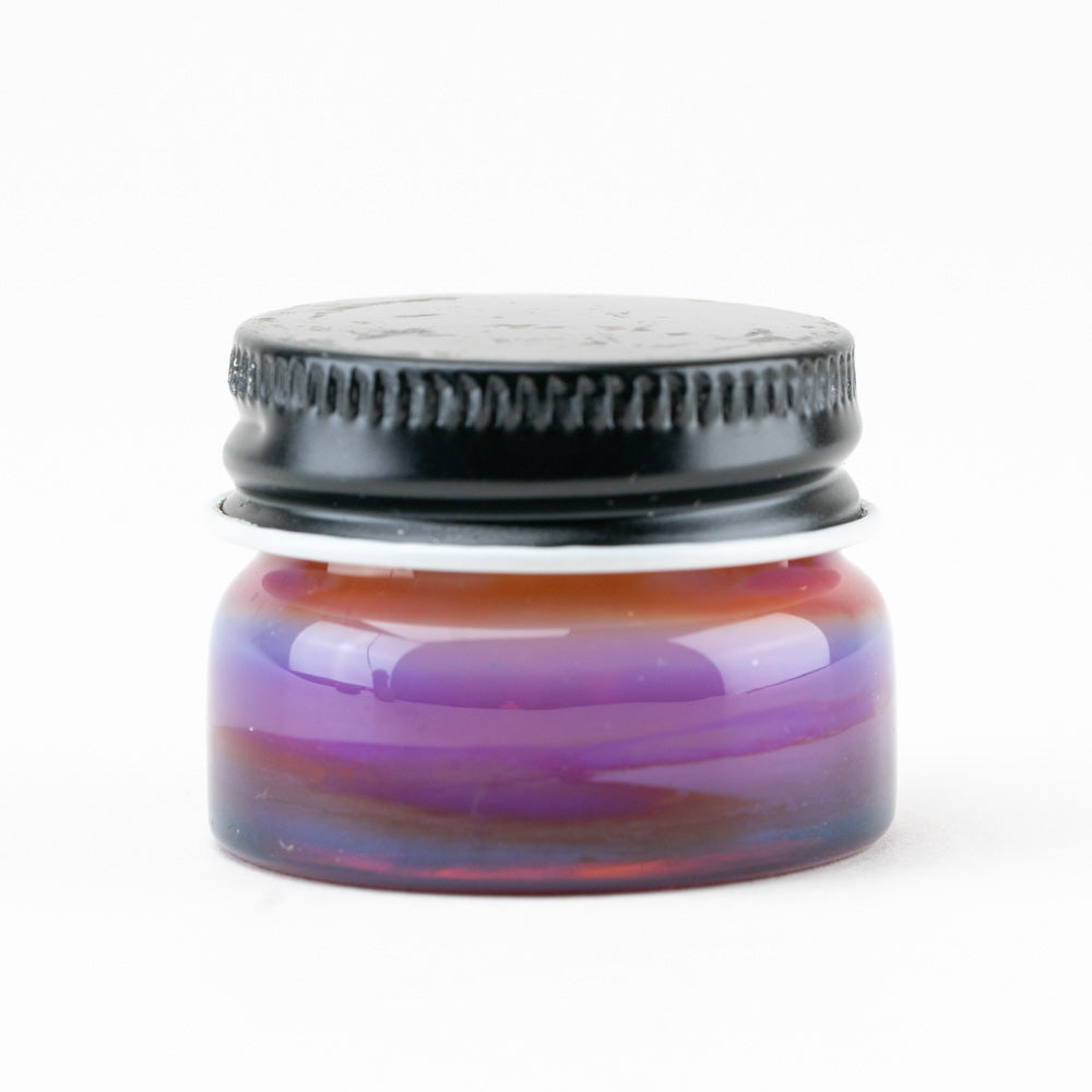 Serendipity Small Terp Jar Empty1 Glass heady american glass purple orange passion colors