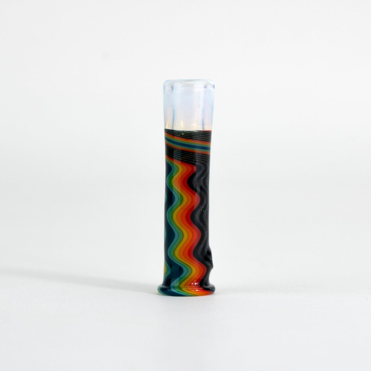 Glass pivot top multicolored accessory