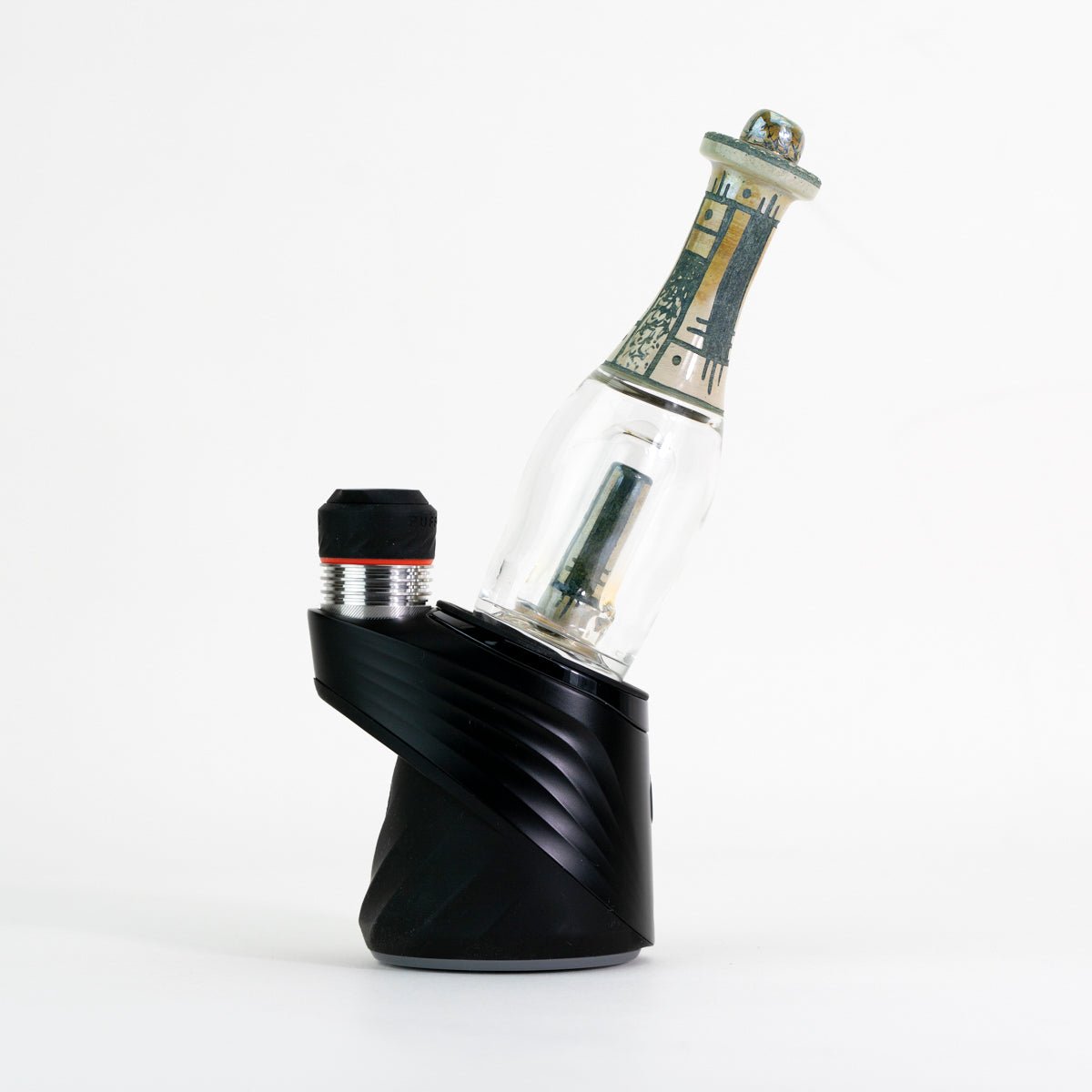 clear green puffco water peak attachment