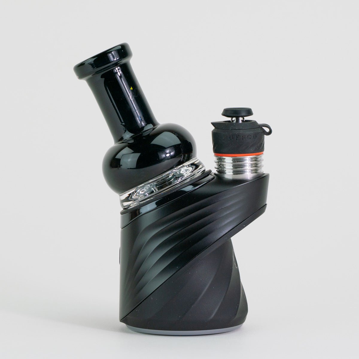 iDab black glass attachment for Puffco device on white background