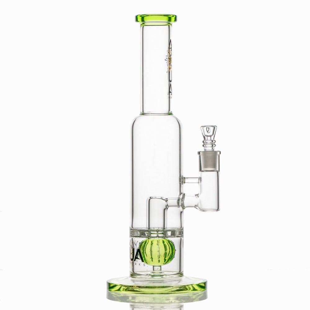 Aqua Works Glass Diffused Ball Perc Bottle Tube - Empire Smokes