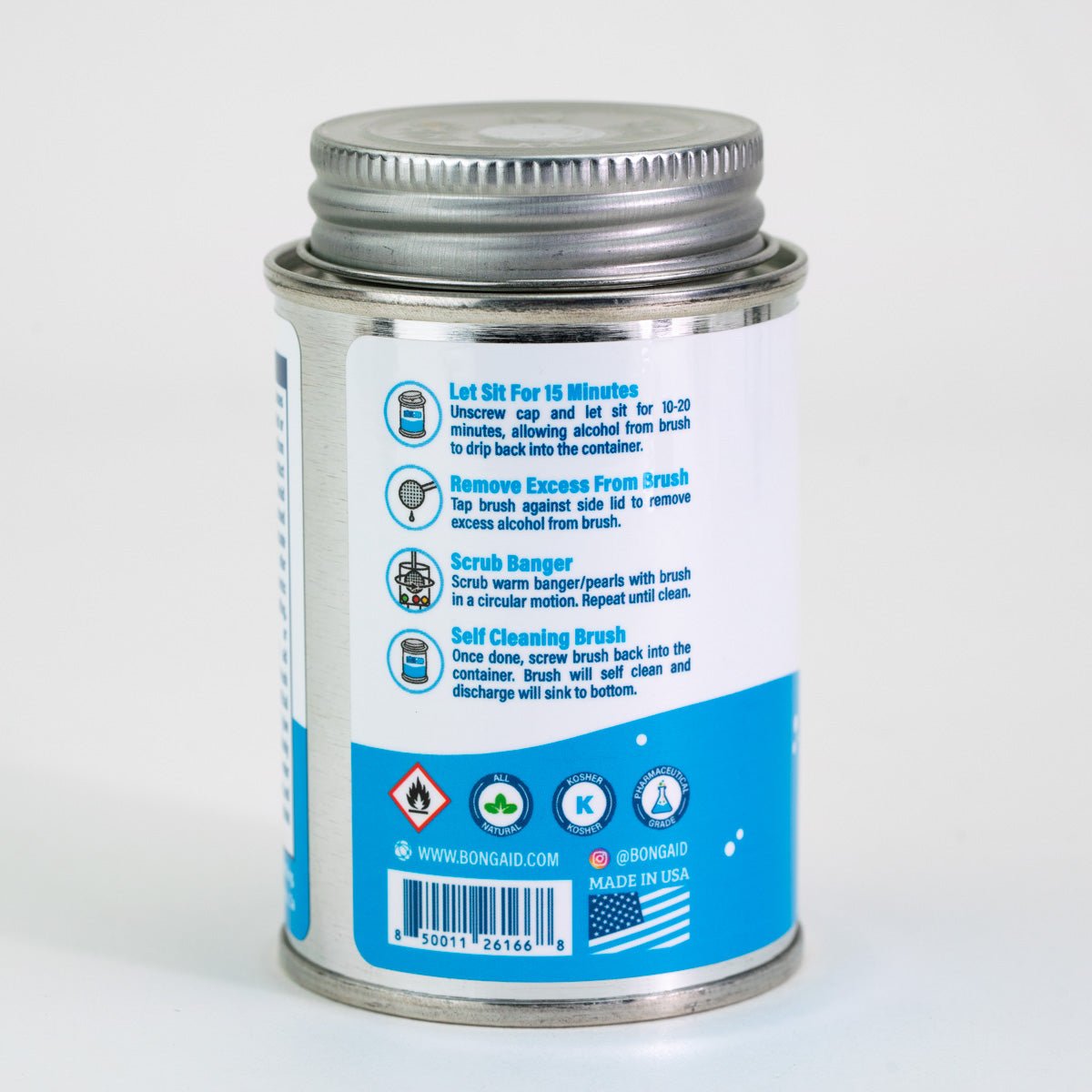 Bong Aid ISO alcohol used for glass cleaning