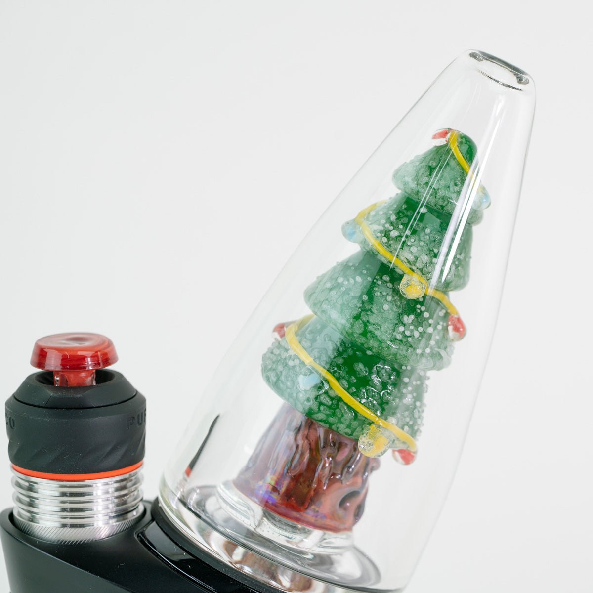 Limited edition Christmas tree glass top for Puffco Peak Pro