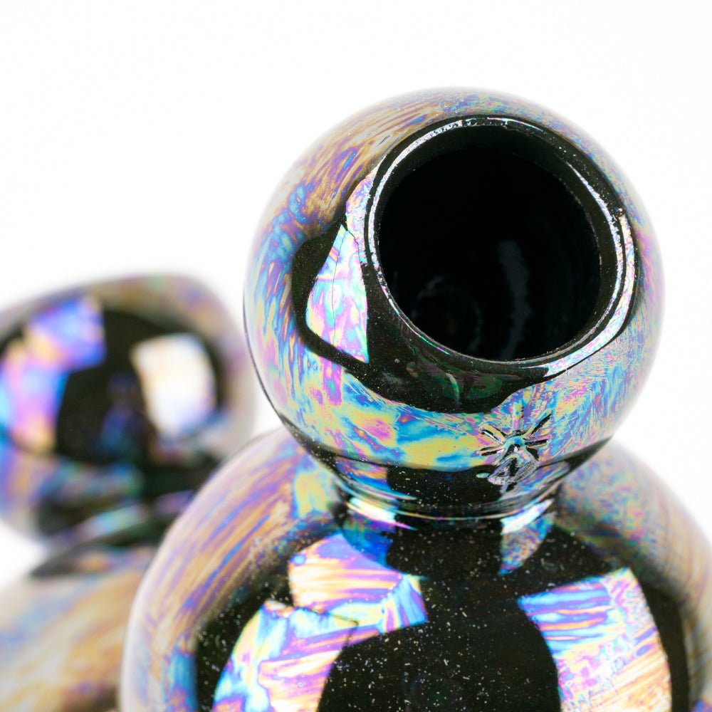 Doble Reina Perla Negra Bubbler - Empire Smokes