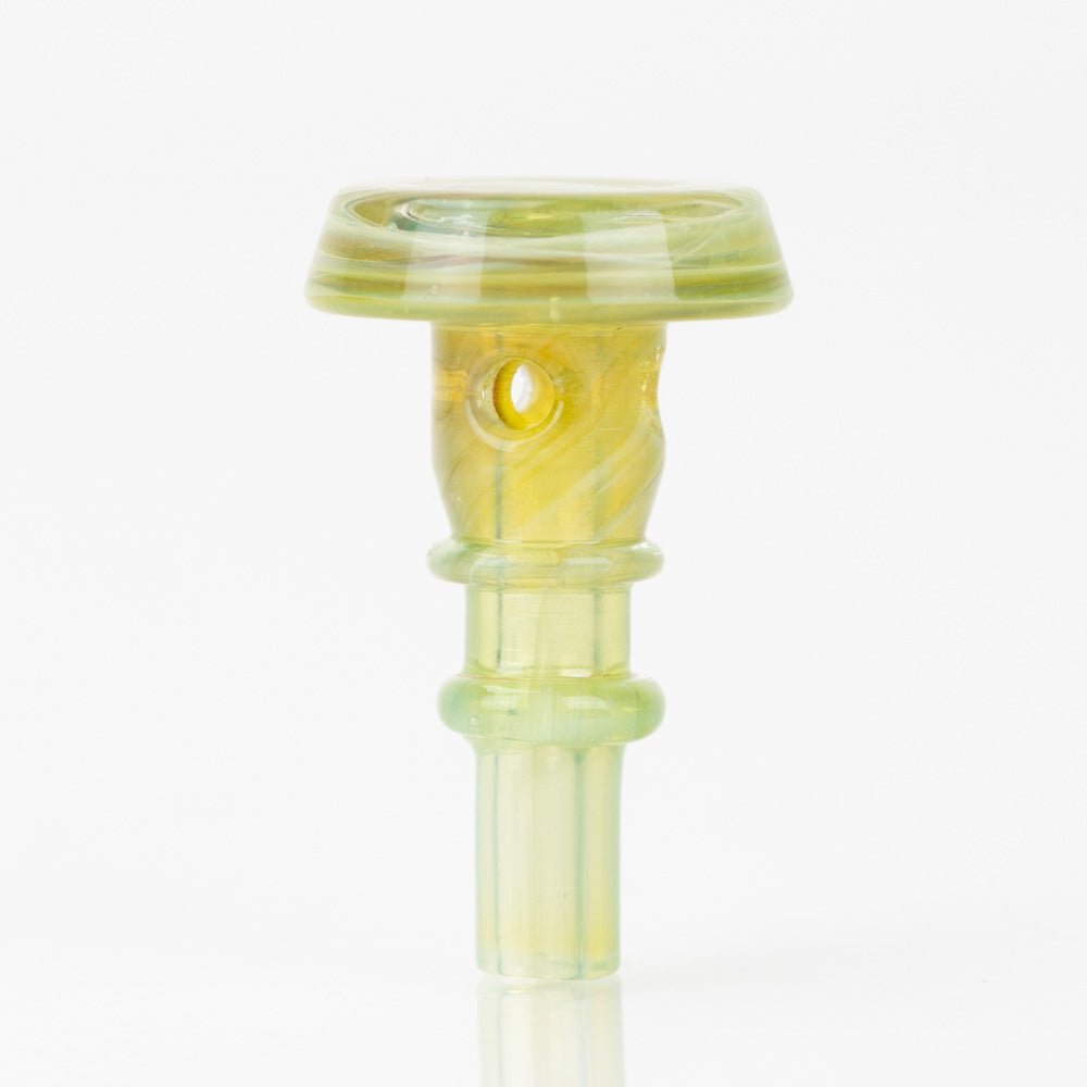 Empire Glassworks Algae glass joystick cap for the Puffco Peak Pro 3DXL Chamber