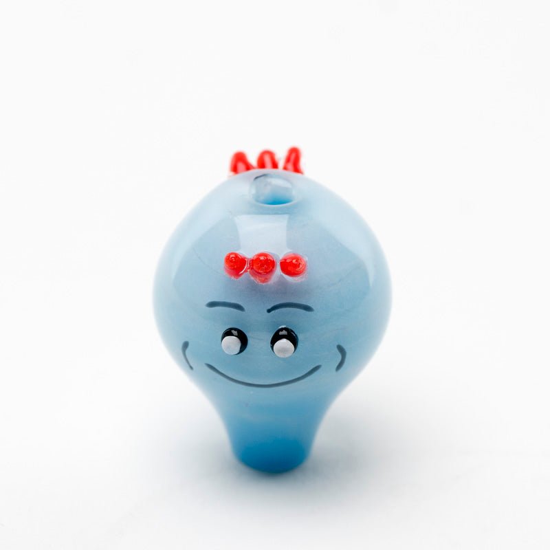 Empire Glassworks Blue Twins Puffco Peak Glass Carb Cap