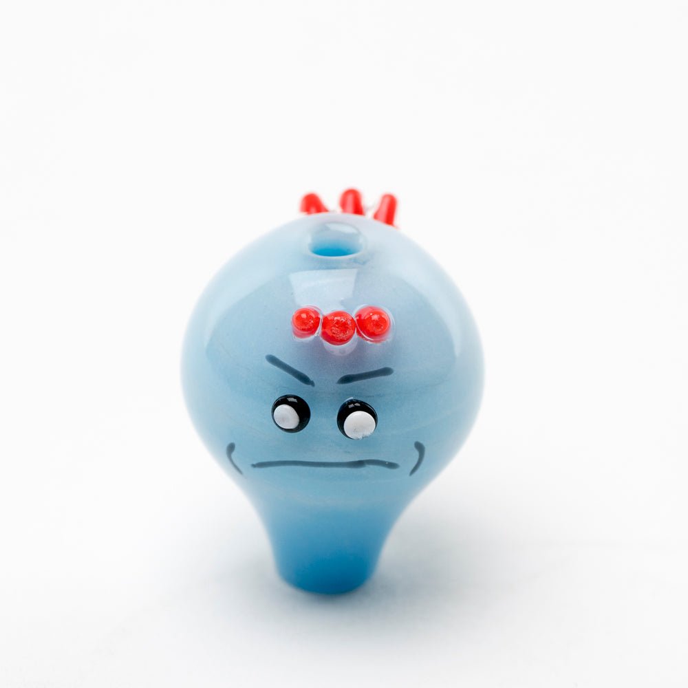 Empire Glassworks Blue Twins Puffco Peak Glass Carb Cap