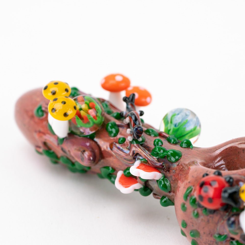 Empire Glassworks Bug's Life Small Spoon Pipe - Empire Smokes
