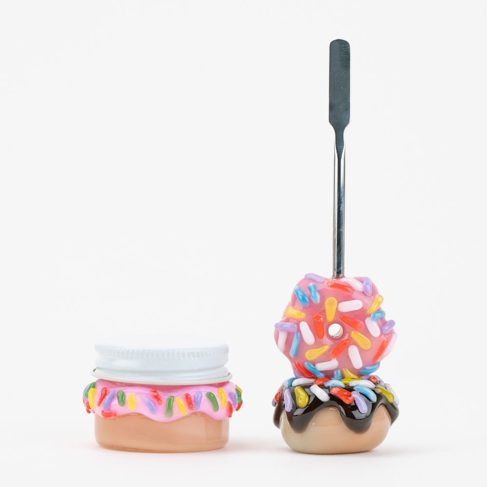 Empire Glassworks Donuts Terp Jar & Dabber Bundle - Empire Smokes