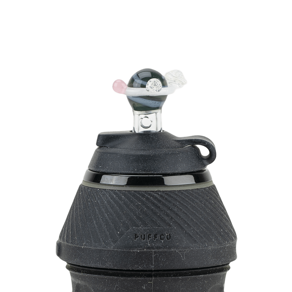 Empire Glassworks Galaxy PuffCo Proxy Glass Ball Cap