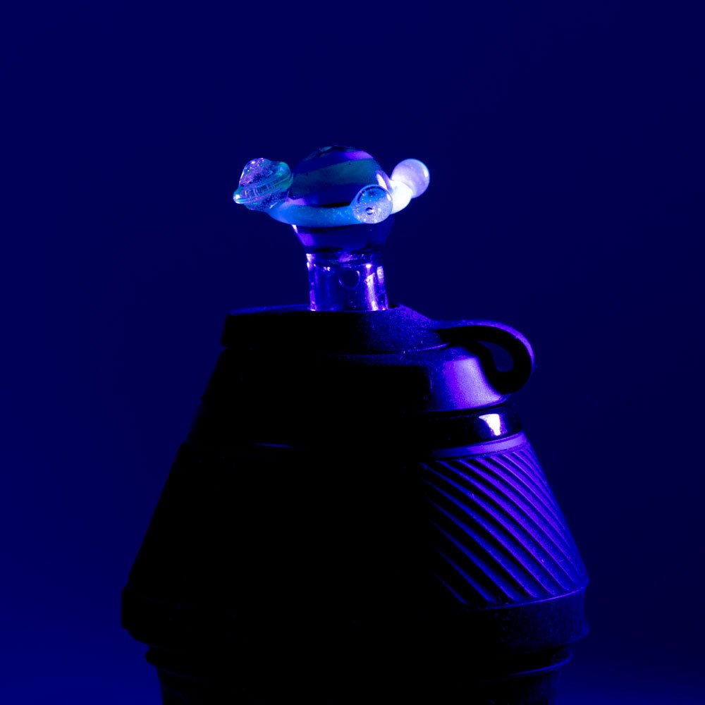 Empire Glassworks Galaxy PuffCo Proxy Glass Ball Cap