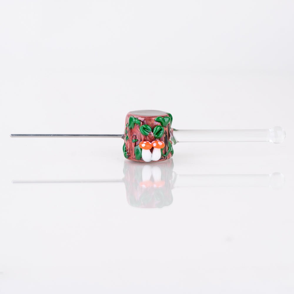 Empire Glassworks Hootie's Forest Poker Wand