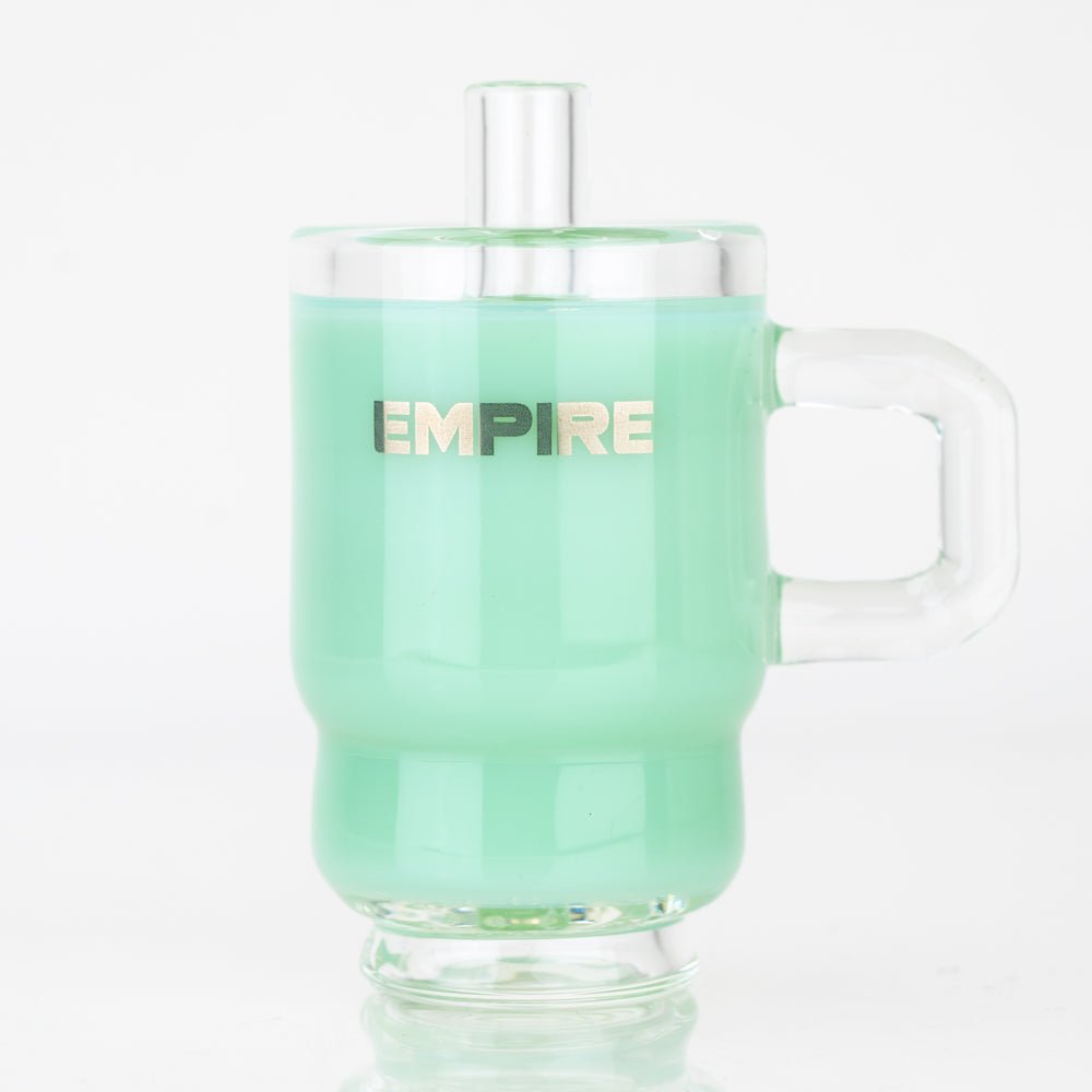 Empire Glassworks Mint Tumbler Bottle Puffco Peak Glass Attachment