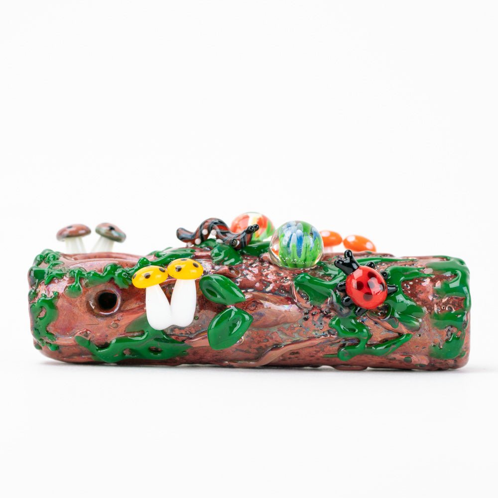 Empire Glassworks Mossy Log Dry Pipe - Empire Smokes