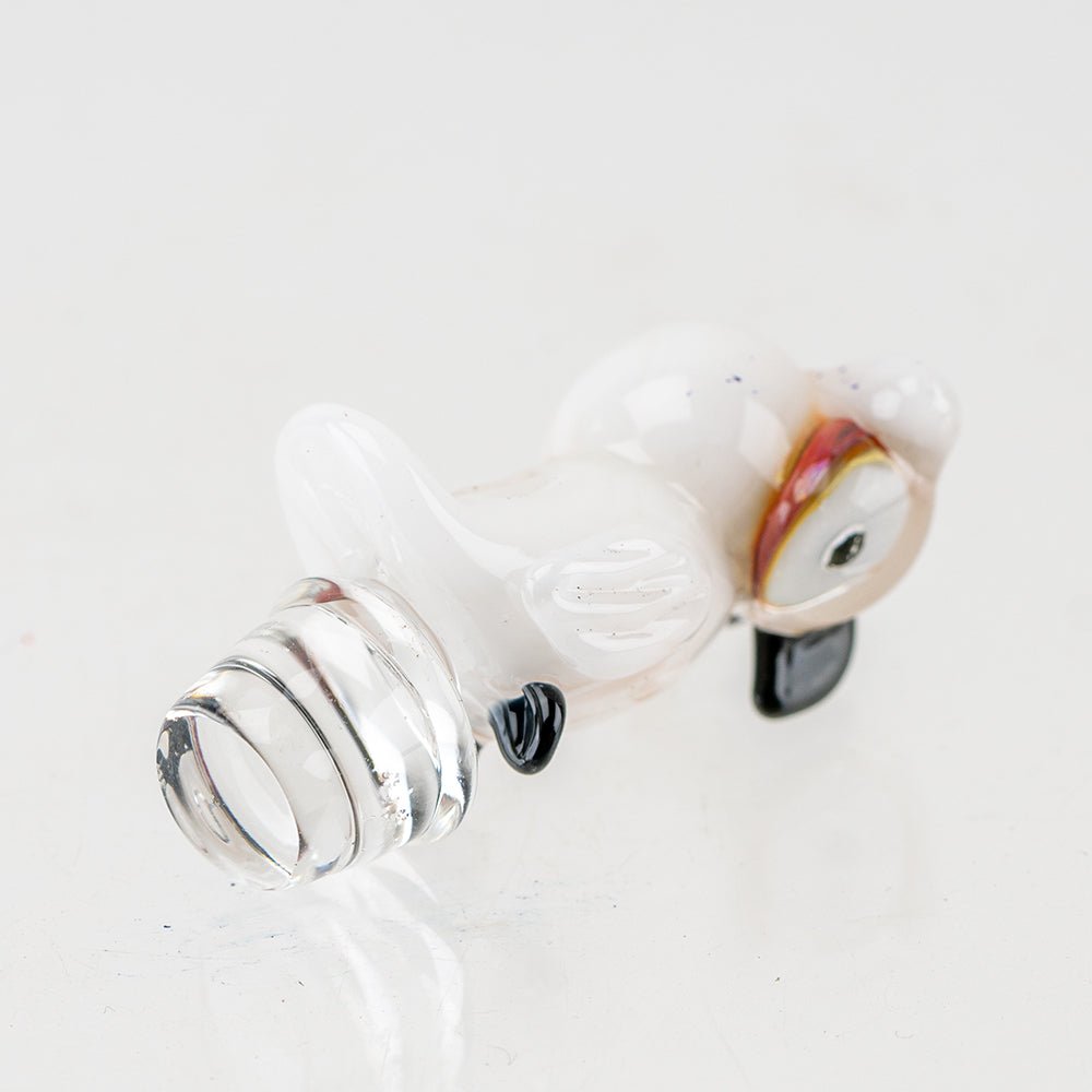 Empire Glassworks Owl Puffco Oculus Glass Carb Cap