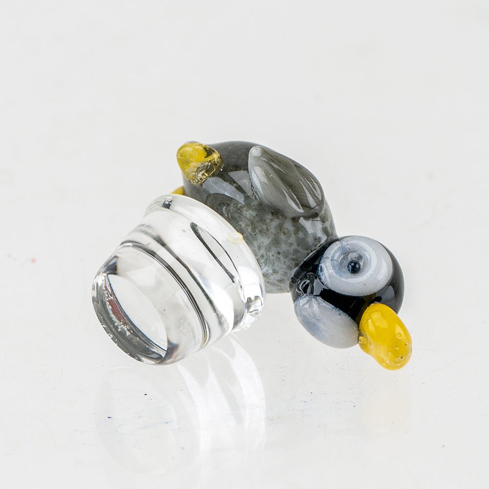 Empire Glassworks Penguin Puffco Oculus Glass Carb Cap