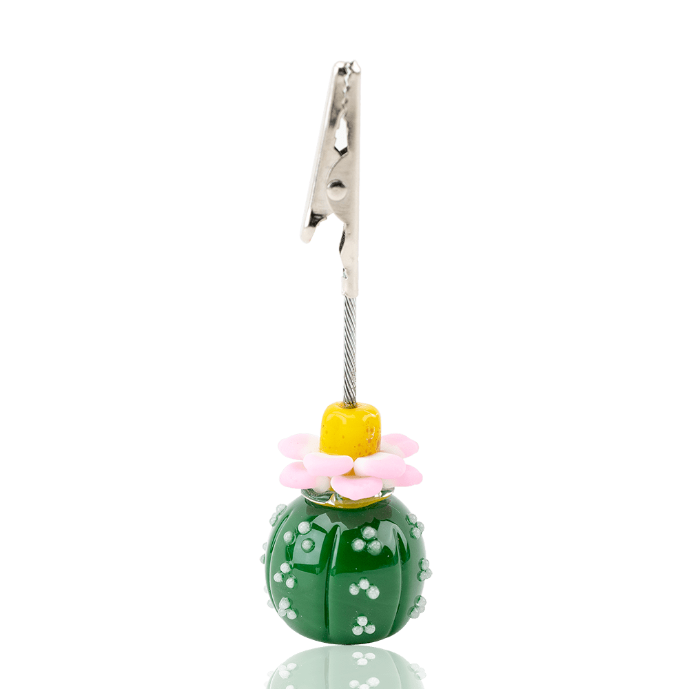 Empire Glassworks Peyote Flower Bundle - Peyote Mini Rig - UV Peyote Bowl Piece - Peyote Alligator Clip - Peyote Poker