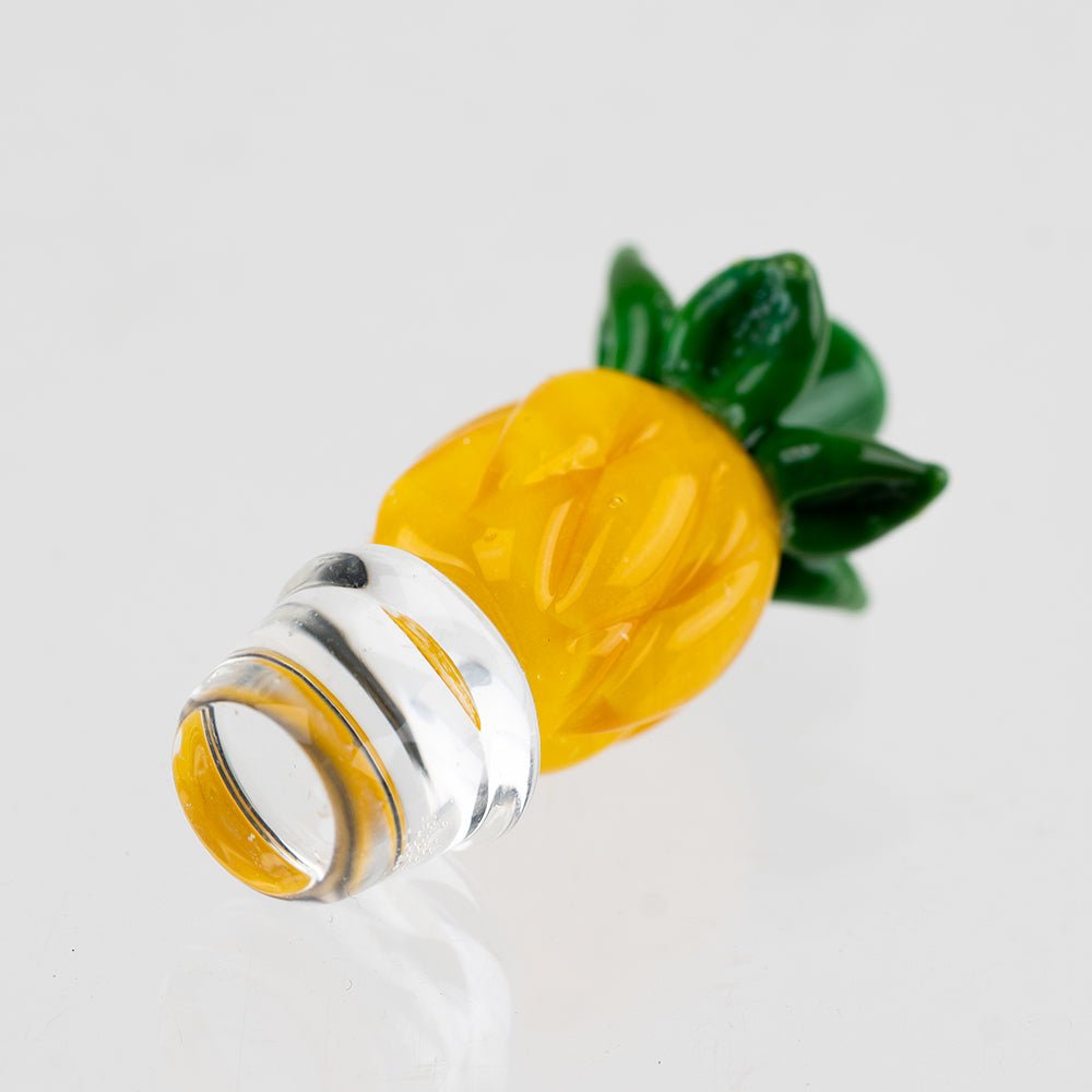 Empire Glassworks Pineapple Puffco Oculus Glass Carb Cap
