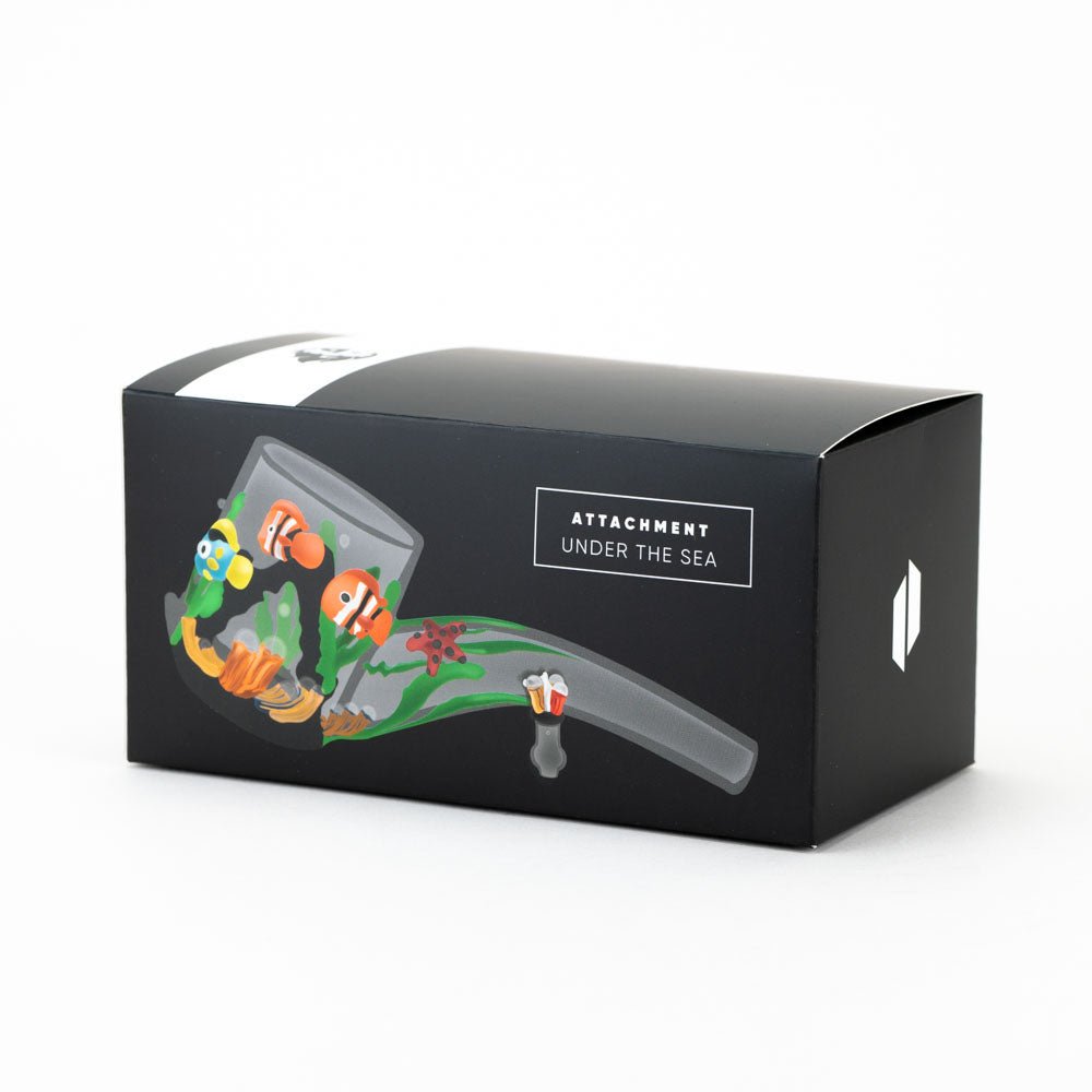 Empire Glassworks Proxy Sherlock set with coral and seaweed artwork