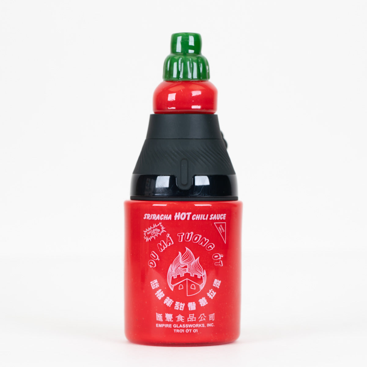 Empire Glassworks Sriracha Sauce attachment installed on a Puffco Proxy Core