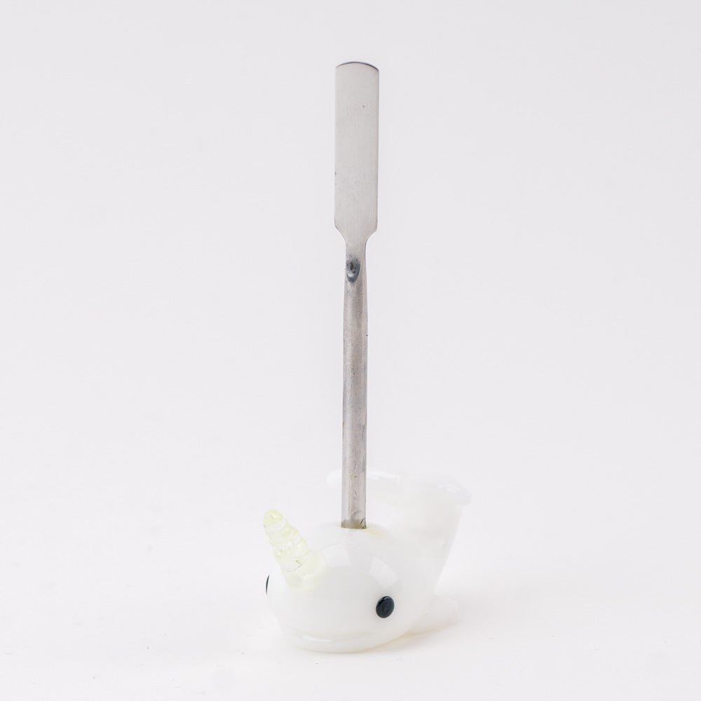 Empire Glassworks Radioactive Narwhal Dabber
