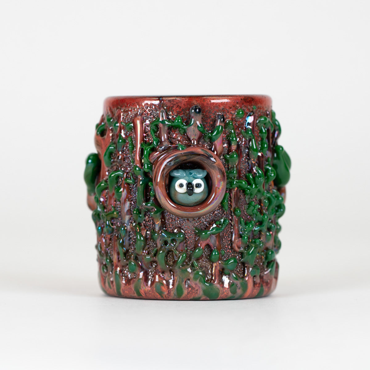 Renew the Redwoods glass attachment installed on the Puffco Proxy Core