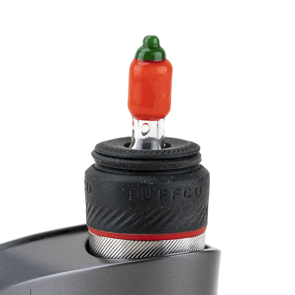 Empire Glassworks Sriracha PuffCo Peak Pro Glass Ball Cap