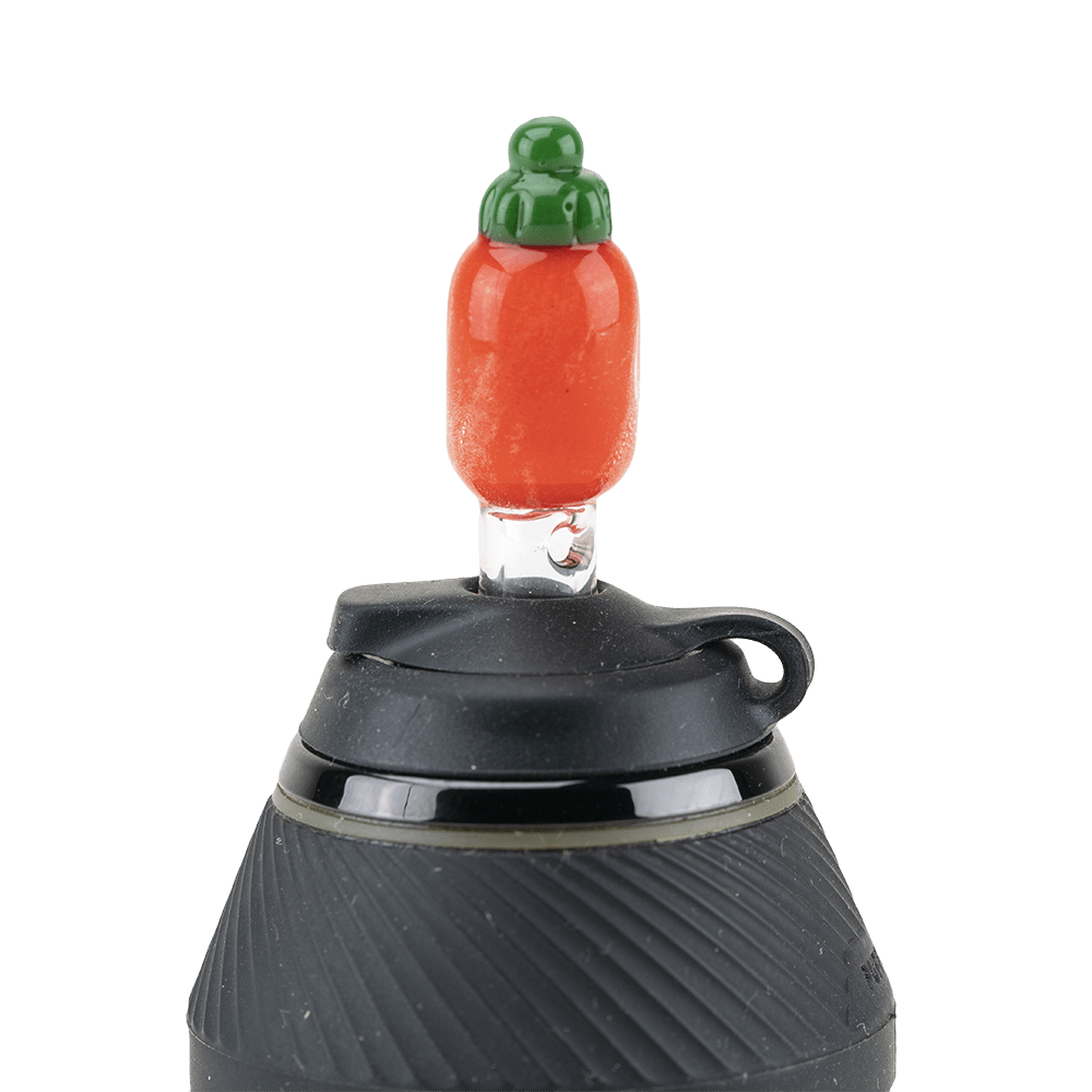 Empire Glassworks Sriracha PuffCo Proxy Glass Ball Cap