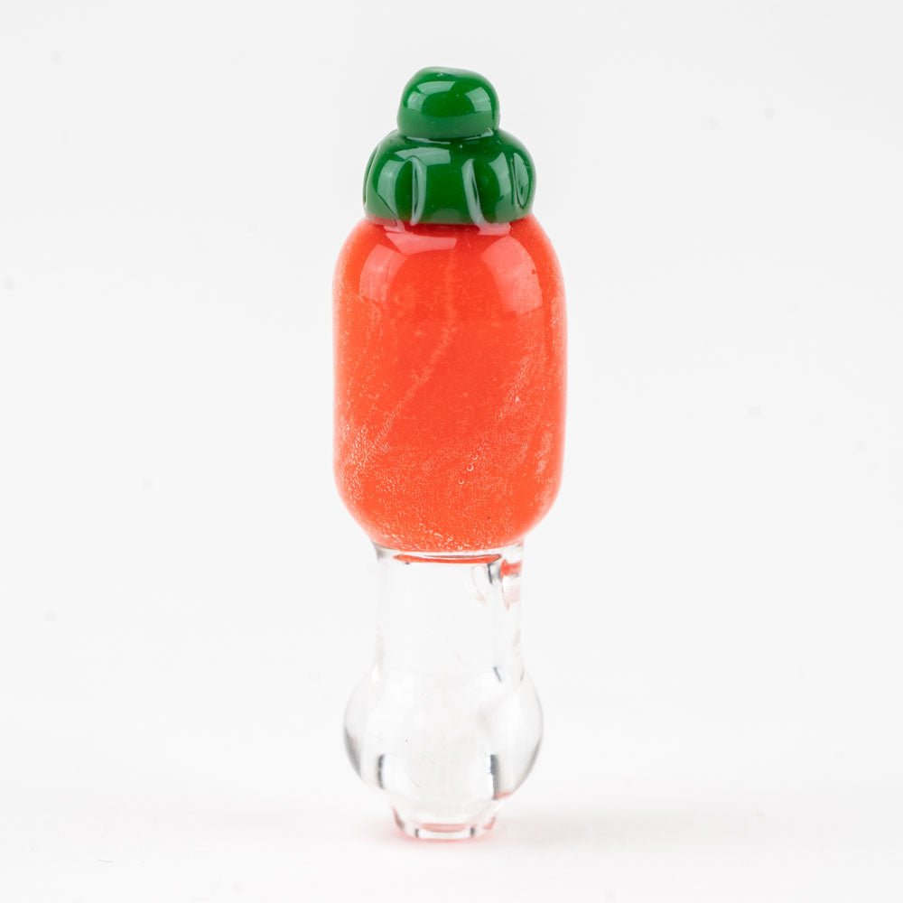 Empire Glassworks Sriracha PuffCo Proxy Glass Ball Cap