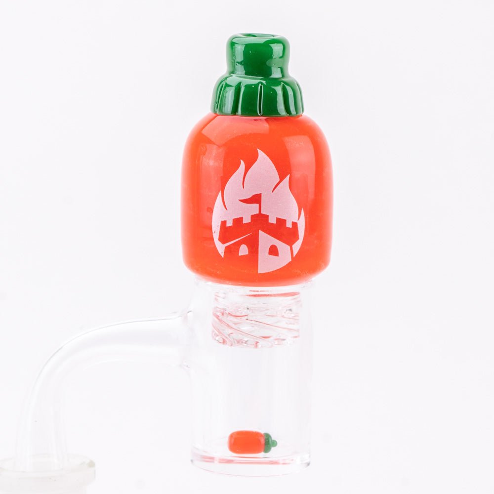 Empire Glassworks Sriracha Spinner Cap