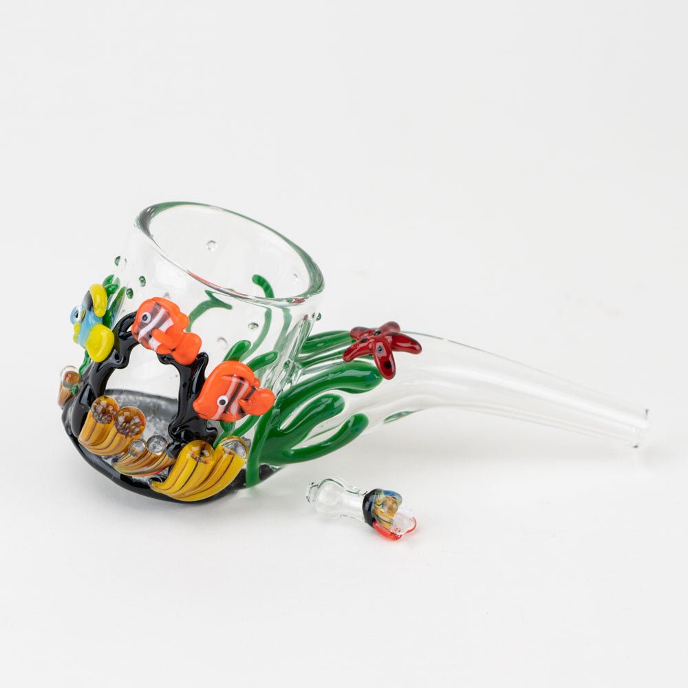 Empire Glassworks Under the Sea Proxy Sherlock set with ocean glass details