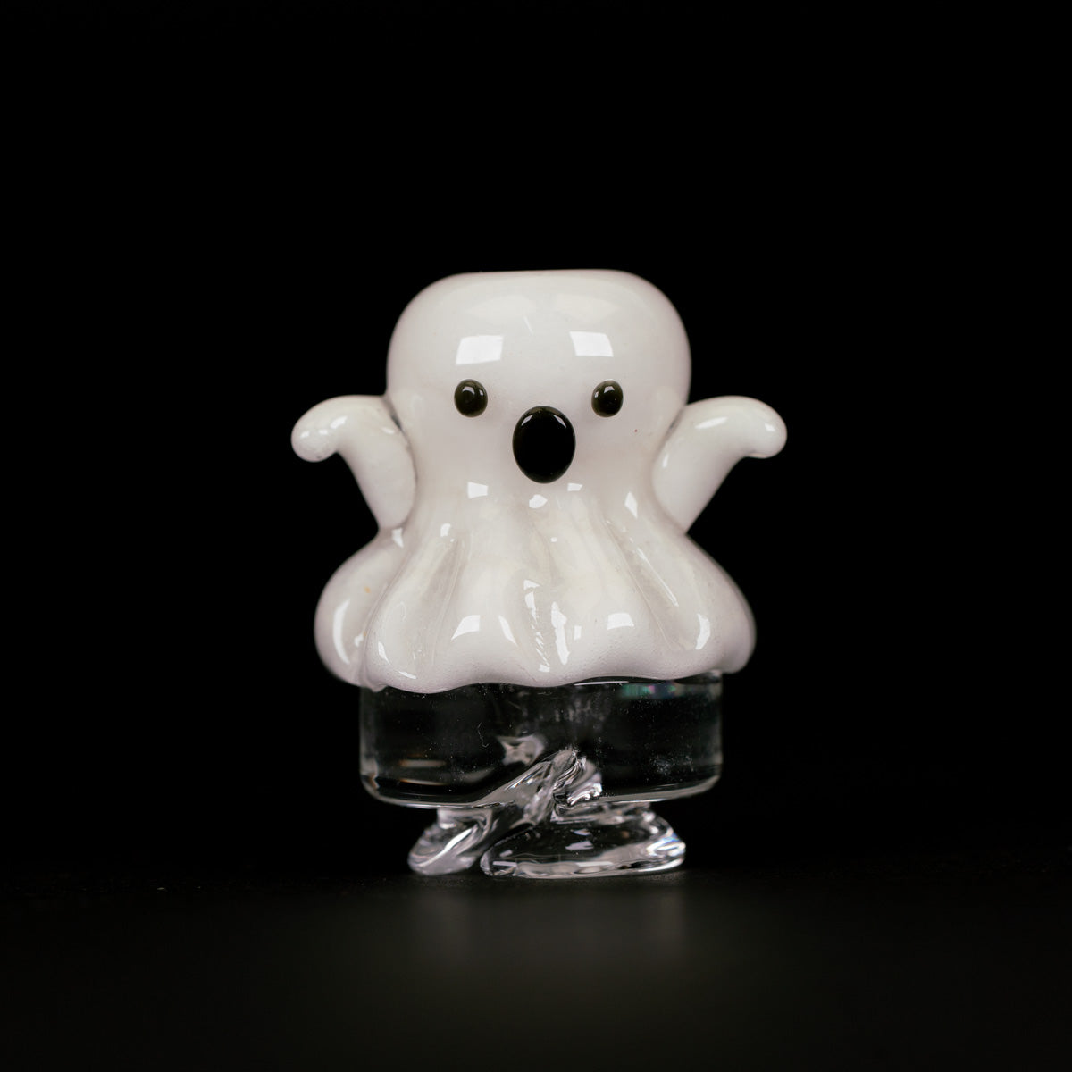 Ghost Puffco Pivot Top on black background