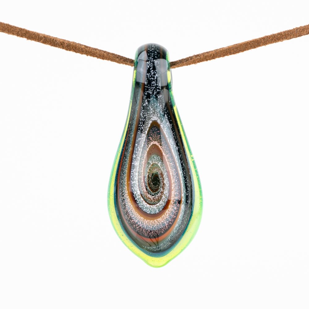 Glass Distractions Vortex Slyme Dichro Pendant - Milkyway - Empire Smokes