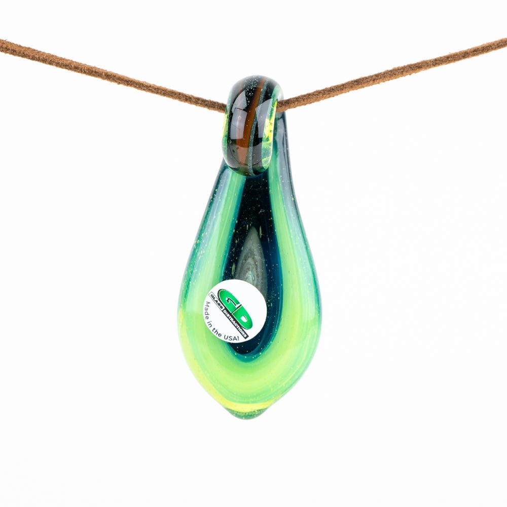 Glass Distractions Vortex Slyme Dichro Pendant - Milkyway - Empire Smokes