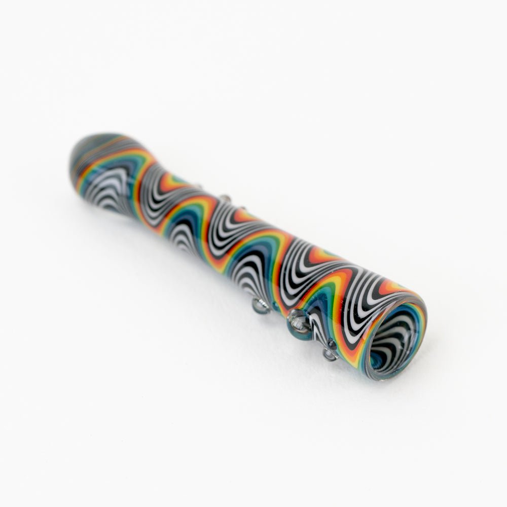 Glass Distractions Wig Wag Chillum - Empire Smokes