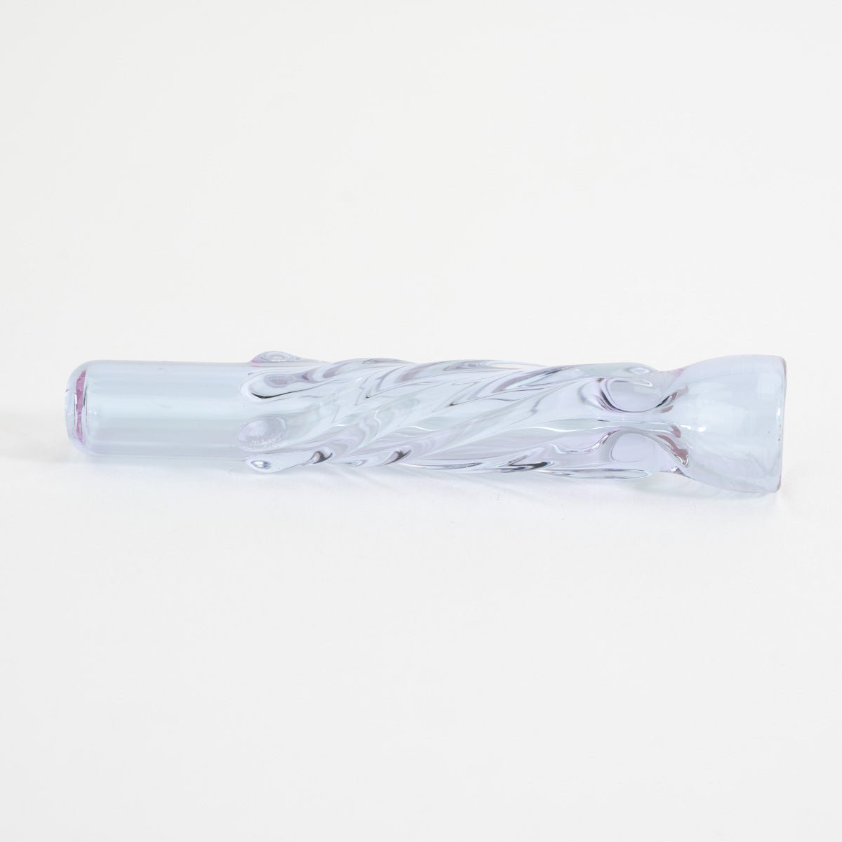 Bat style chillum with twisted texture and color shift
