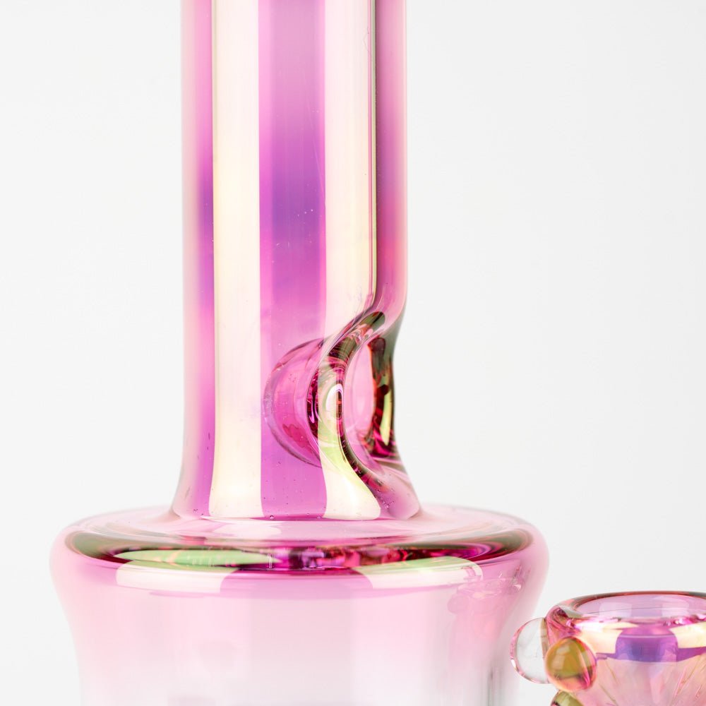 Home Blown Glass Dolphin Fumed Water Pipe - Empire Smokes