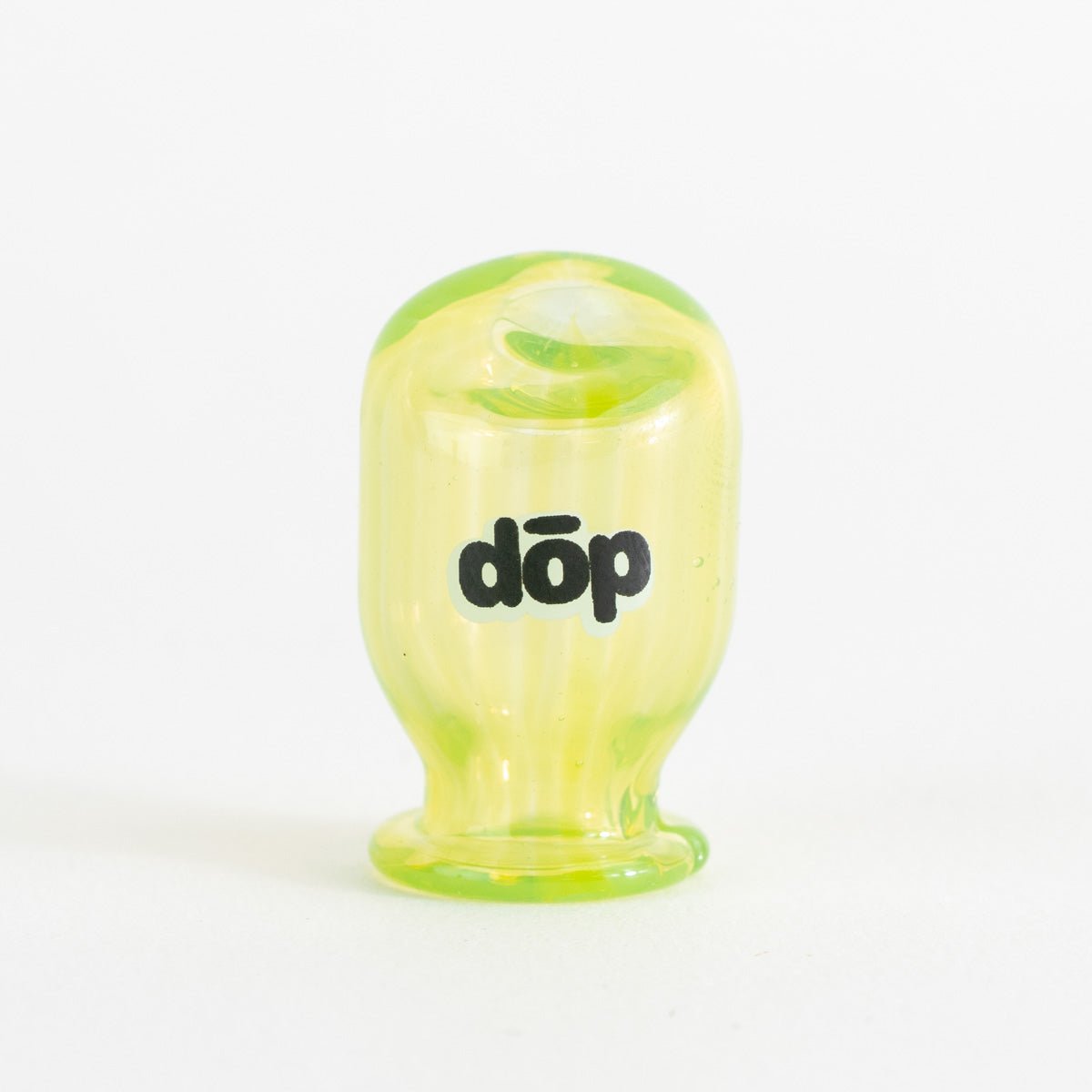 Profile view of lime colored pivot side attachment