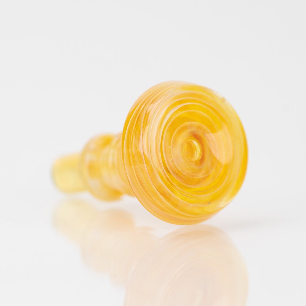 Empire Glassworks PuffCo Peak Pro 3D XL Chamber Glass Joystick Cap - Sunrise - Empire Smokes