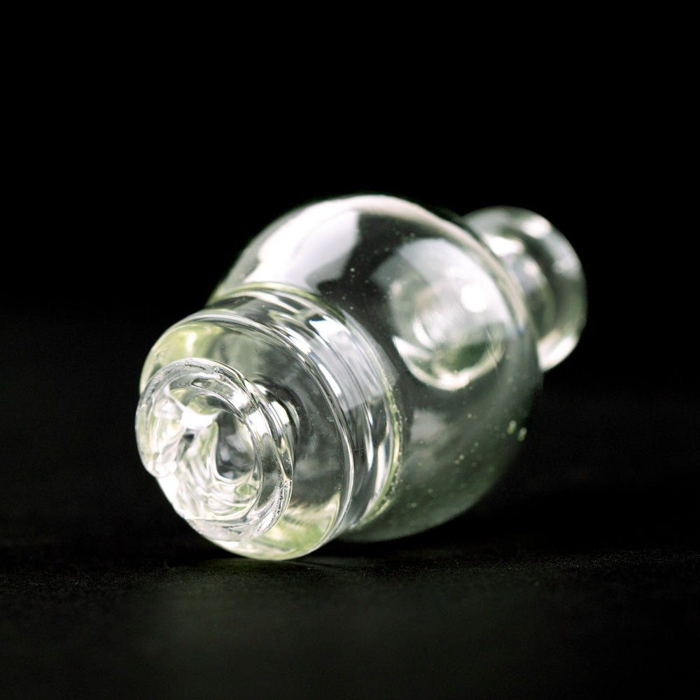 UV reactive pivot glass top mouthpiece