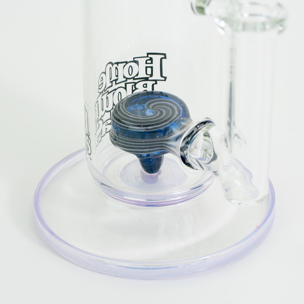 Prism loop color accents worked into Pink Slyme glass