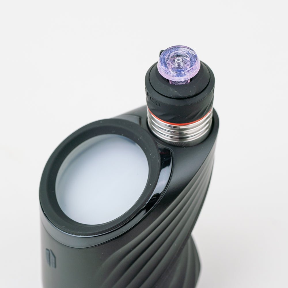 Front view of Pink Slyme joystick cap for Puffco Peak Pro 3DXL