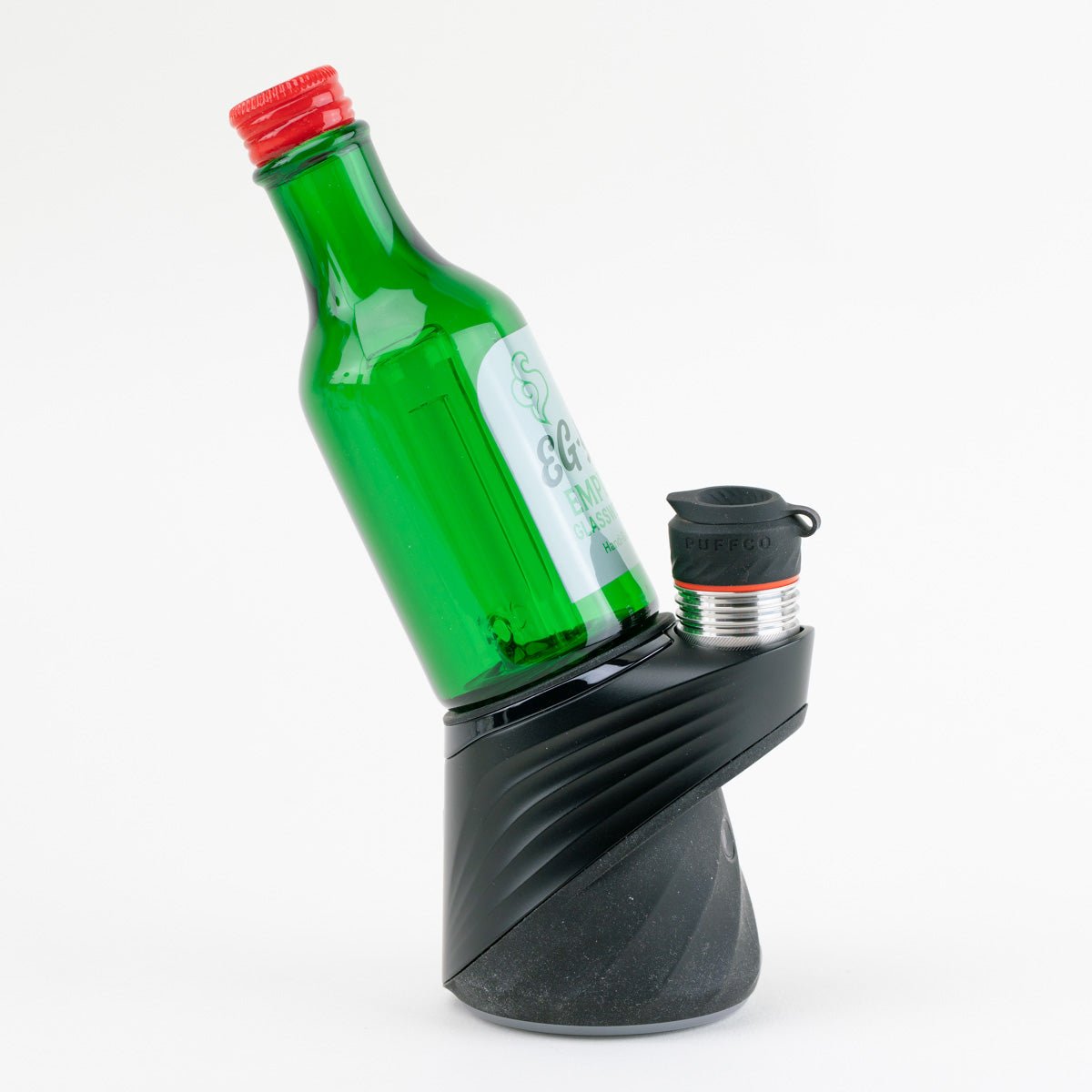 Artistic product shot of Soju Bottle Attachment highlighting handcrafted details
