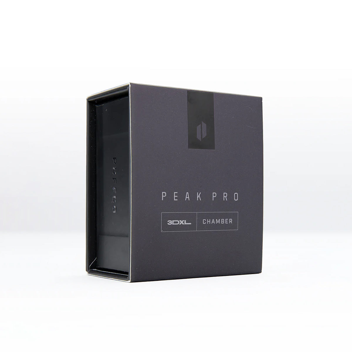 Puffco Peak Pro 3DXL Chamber Limited Edition Black retail box packaging