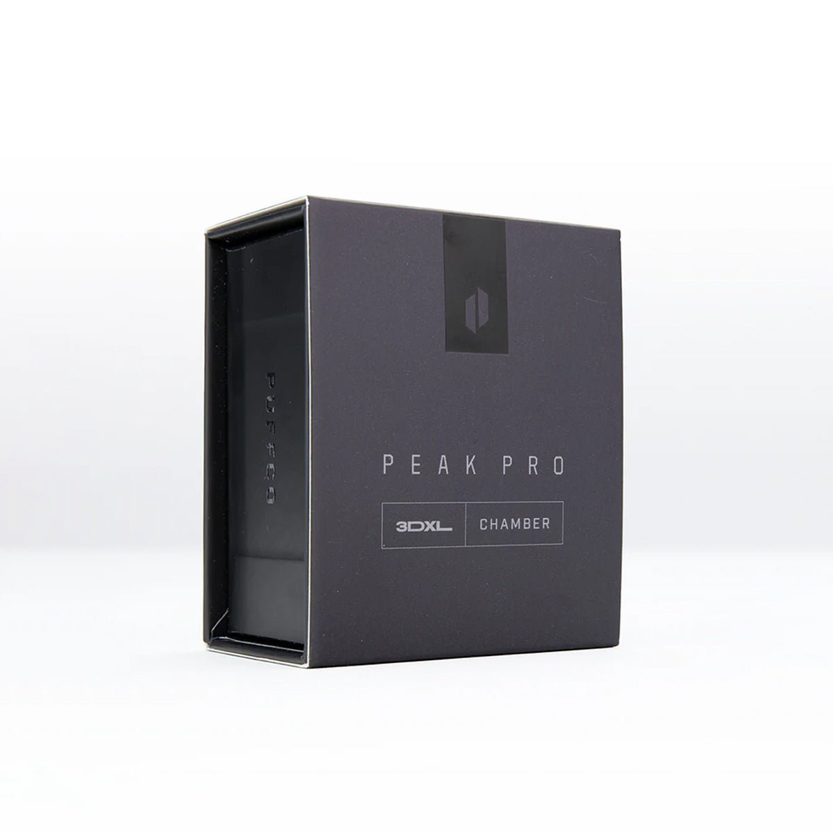 Puffco Peak Pro 3DXL Chamber Limited Edition Black retail box packaging
