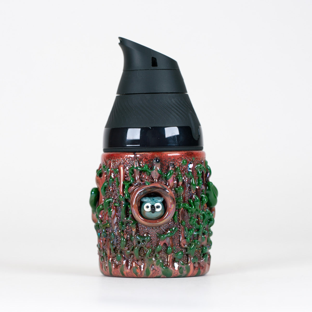 Empire Glassworks Renew the Redwoods Puffco Proxy Core attachment front view