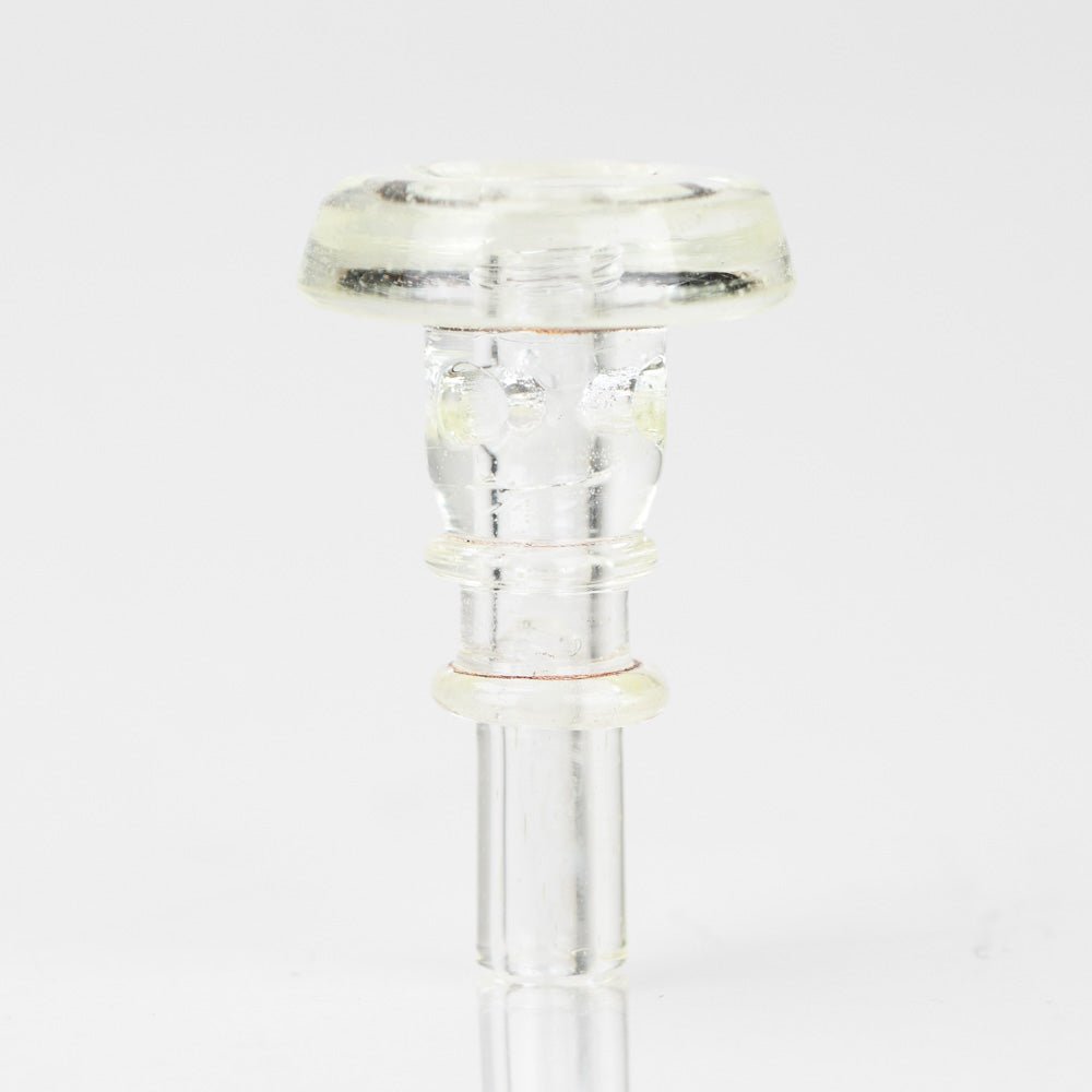 Empire Glassworks PuffCo Peak Pro 3D XL Chamber Glass Joystick Cap - Eclipse - Empire Smokes