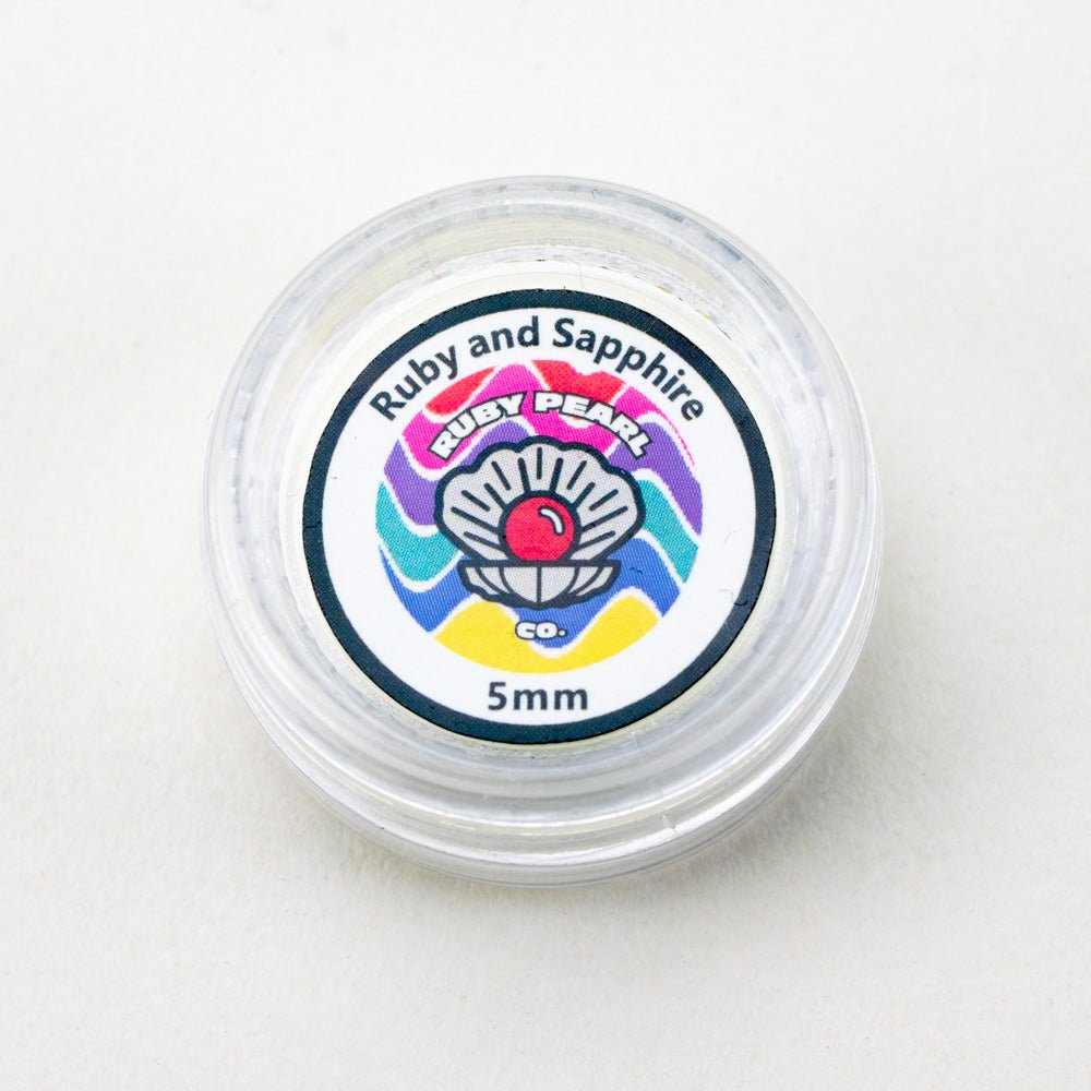 Ruby Pearl Co. 5mm Ruby and Sapphire Terp Pearl - Empire Smokes